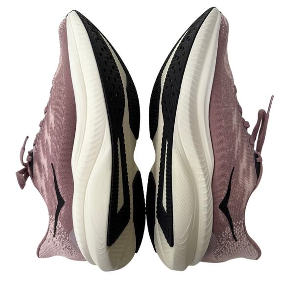 Hoka One One Mach 6 Running Shoes Sneakers Pearl Womens Size 9.5 B - Picture 8 of 11